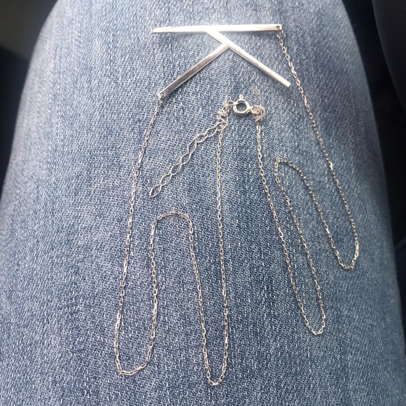 Large initial K Necklace - Picture 3 of 3